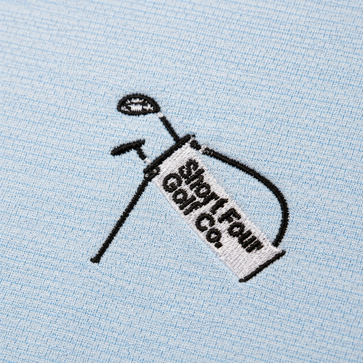 Carry Bag Polo - Light Blue Heather