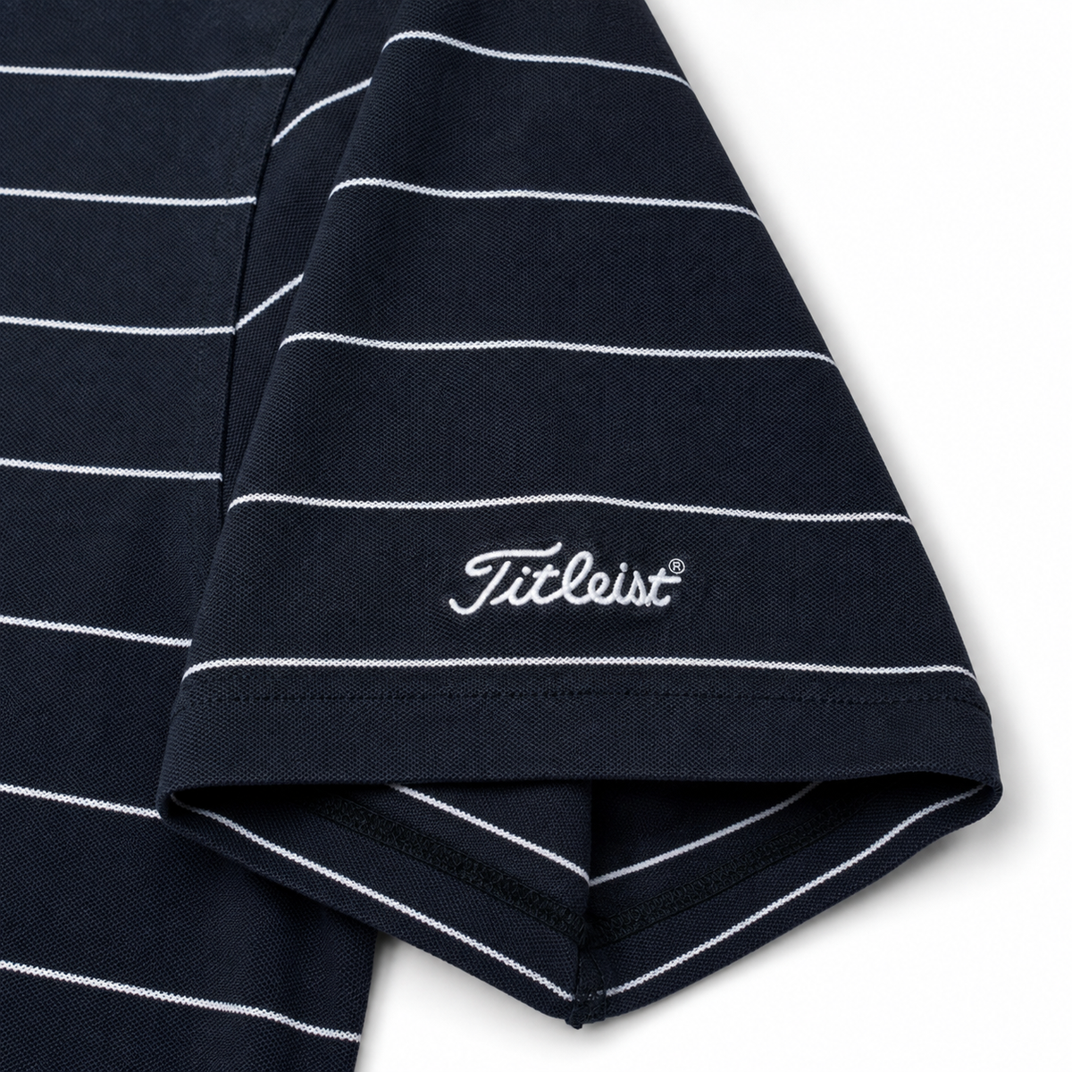 Vintage 1990s Polo Golf x Titleist Striped Pima Cotton Polo — XL