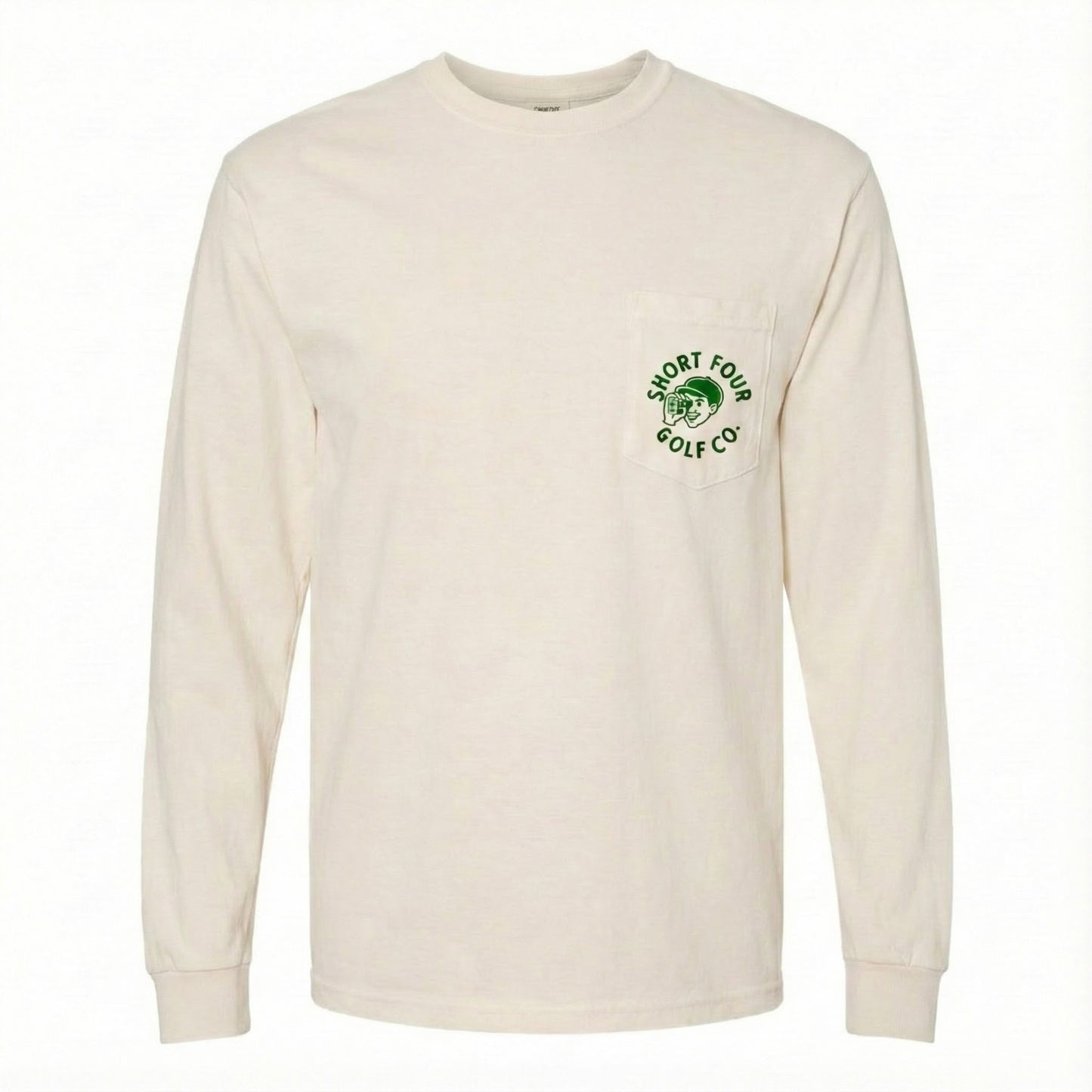 Range Finder Long Sleeve Pocket Tee - Ivory
