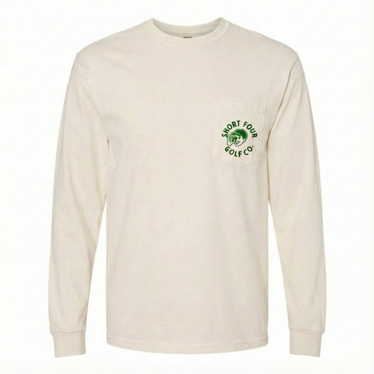 Range Finder Long Sleeve Pocket Tee - Ivory