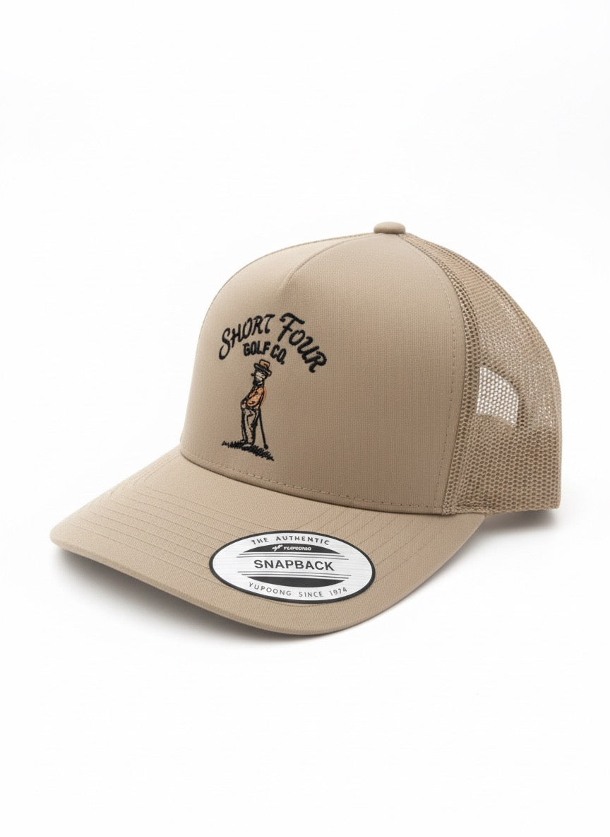 Old Man Embroidered Trucker Hat