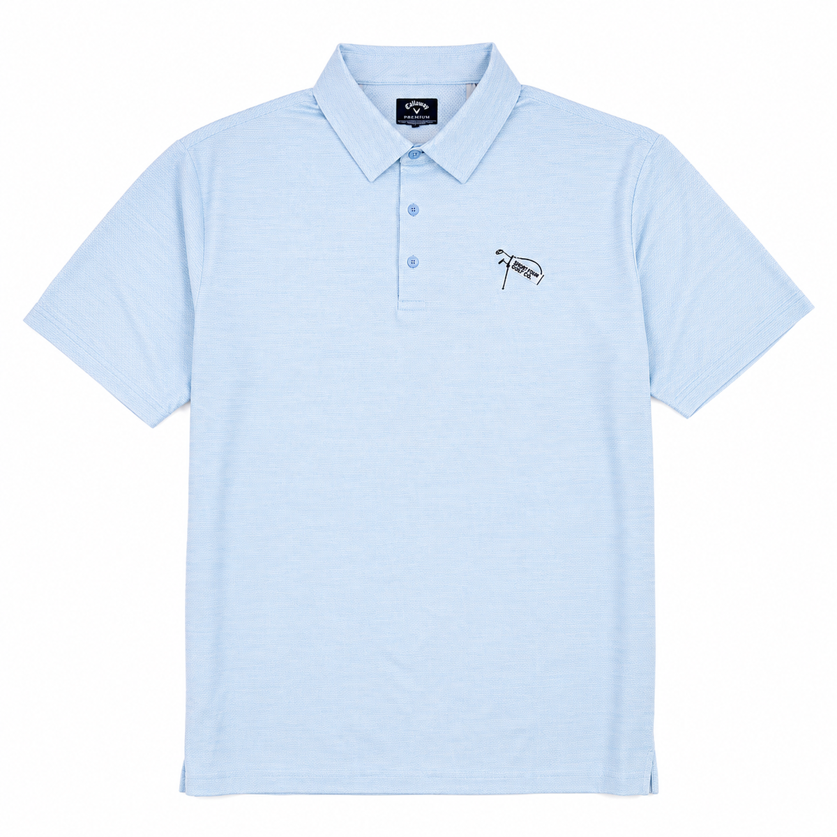 Carry Bag Polo - Light Blue Heather