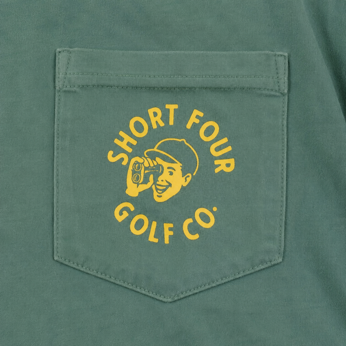 Range Finder Short Sleeve Pocket Tee - Green