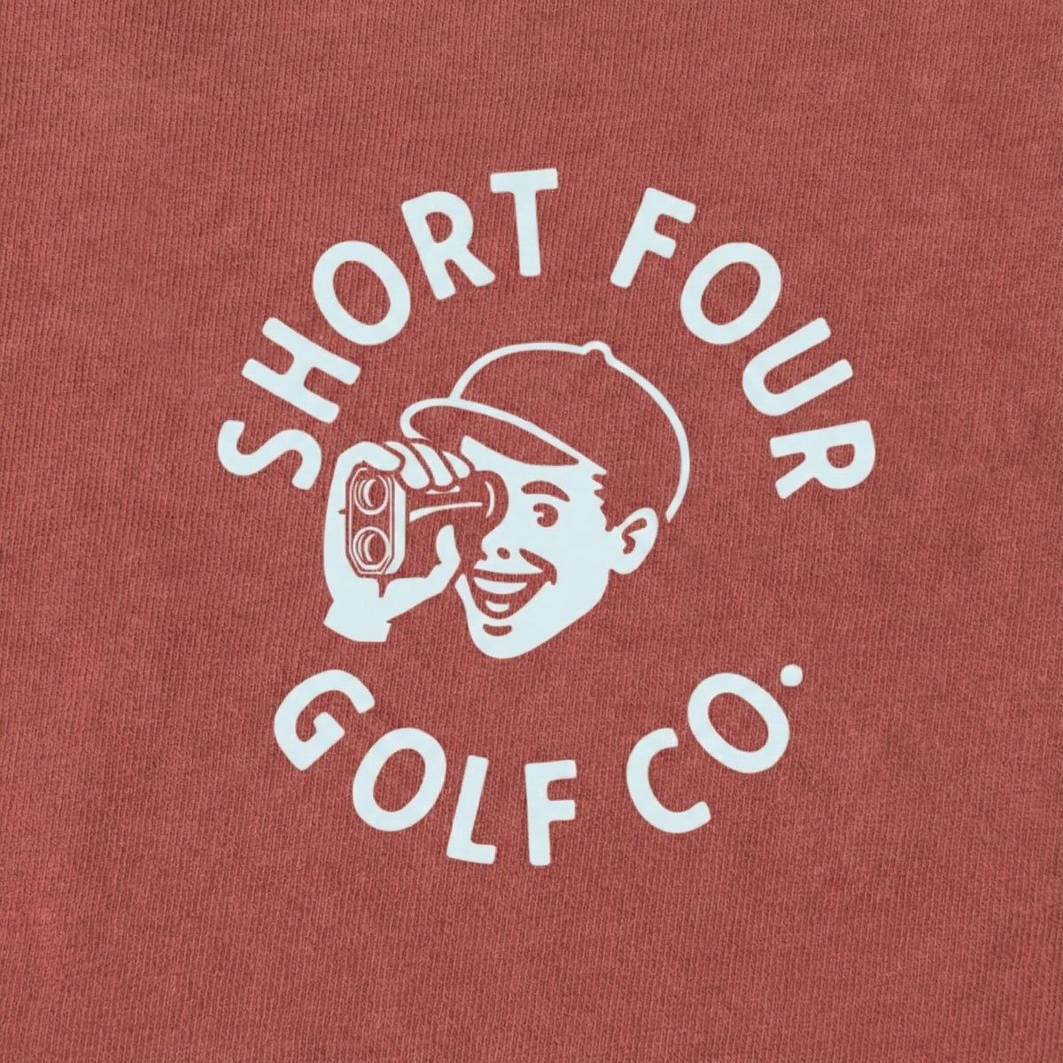 Range Finder Short Sleeve Pocket Tee - Brick