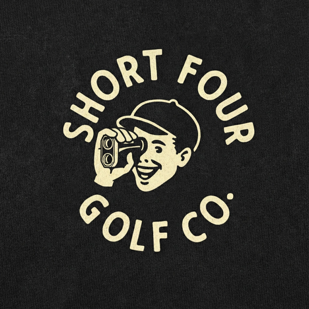 Range Finder Short Sleeve Pocket Tee - Black